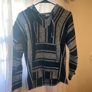 Handmade Mexican poncho.